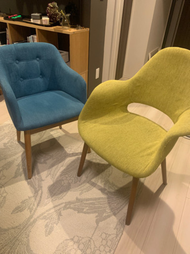 【値下げ】noce椅子2つで1.5万円→1.3万円