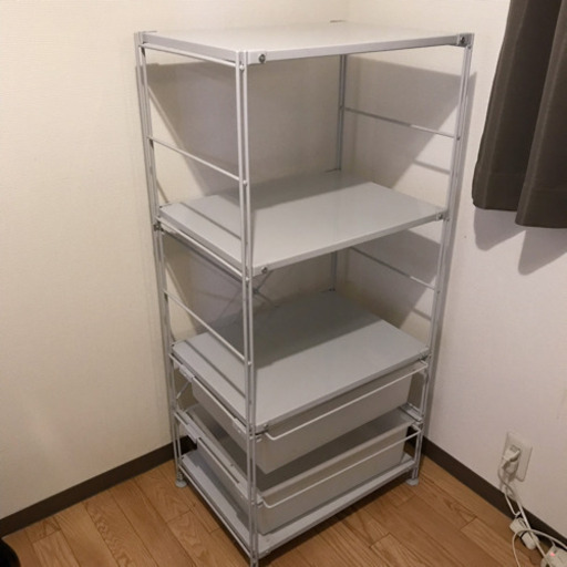 【お譲り先決まりました】無印良品 スチールユニットシェルフ