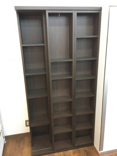 ニトリ スライド式本棚 書棚エスタンテ