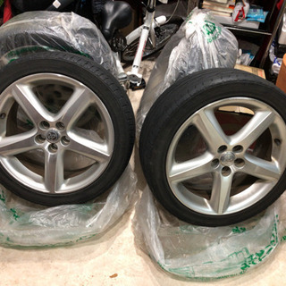 取引中 215/45ZR 17インチ トヨタ純正ホイール タイヤセット