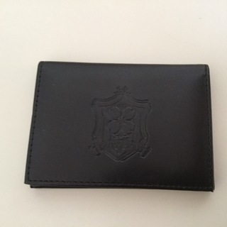 名刺入れ◆ブラック、黒 ノベルティ 未使用品