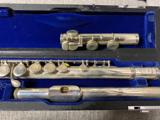 ムラマツフルートM-180中古品 管体銀製