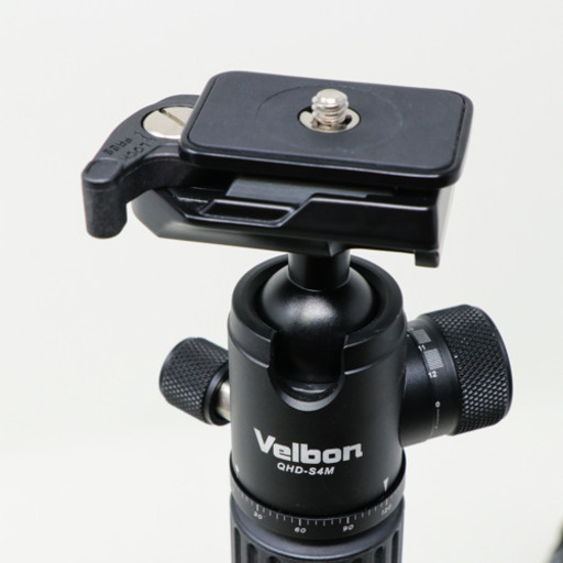 美品！ Velbon トラベル三脚 UT-43 Ultrek 自由雲台付き！