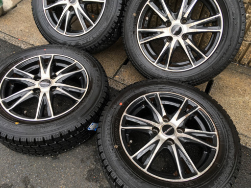 コンパクトカー スタッドレス 175/65R14 バリ山
