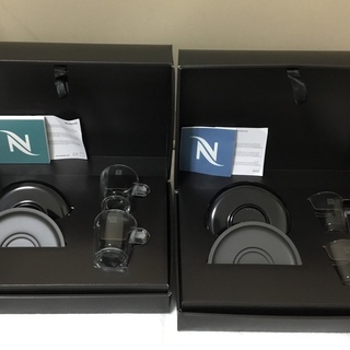 ＜新品＞ネスプレッソ・エスプレッソカップ&ソーサー 4客セット！