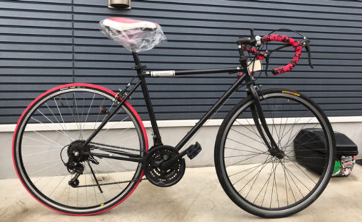 値下げしました！★中古★ 交換部品多数！ロードバイク 3×7段　※左ブレーキレバー1部欠品