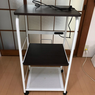 無料！貰ってください！ 炊飯器台 キッチン 棚の画像