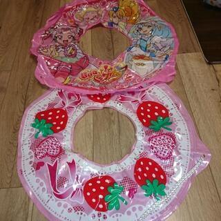 浮き輪2点セット HuGっとプリキュアと苺
