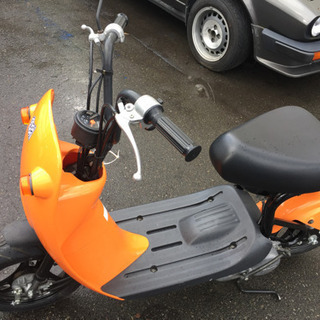 スズキ チョイノリ チョイ乗り 198km 中古 オレンジの画像