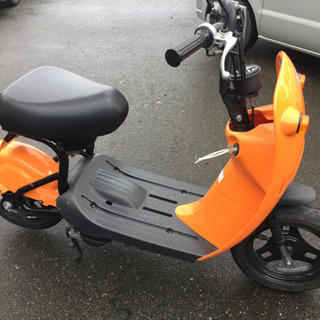 スズキ チョイノリ チョイ乗り 198km 中古 オレンジの画像