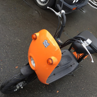 スズキ チョイノリ チョイ乗り 198km 中古 オレンジの画像