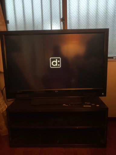 ハイビジョンテレビ TV 42型　（テレビ台も欲しければ）