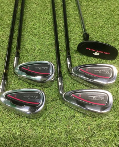 GOLDEN BEAR レディースゴルフクラブセット ☆オールピンク
