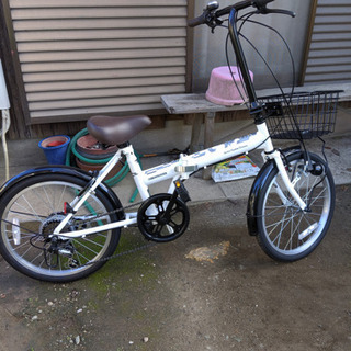 折りたたみ自転車！