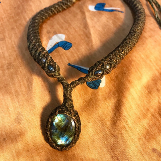 X-tribal マクラメ ラブラドライト   シャクティ