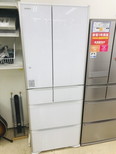 1年間動作保証付  2017年製 HITACHI 6ドア冷蔵庫  【トレファク上福岡】