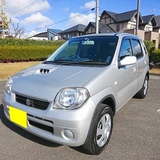 【成約済み】雪道最強4WD 軽カーSUV スズキkei ターボ4WD 車検2年付 禁煙車・冬タイヤ・キーレスの画像