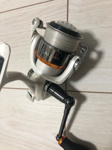 11月30日まで値下げ！！エッグアーム リール、ワームセット！メバリングアジング穴釣りに！！