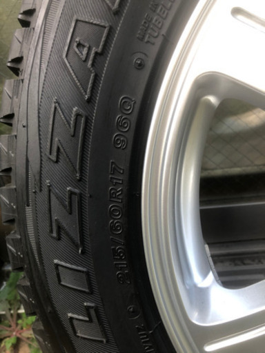 ブリジストン　ブリザック　スタッドレスホイールセット　エクストレイルなどに　