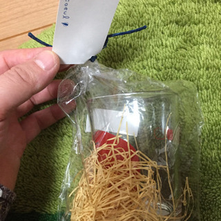 さらに値下げ 未使用 le coeul アップル グラス コップの画像