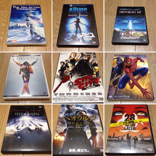 DVD 洋画 邦画の画像