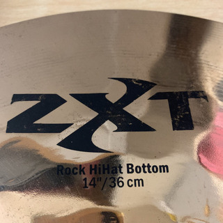 ジルジャン★ZXT★ROCK Hihat★バンド★ドラムの画像
