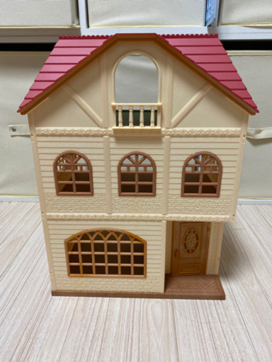 シルバニアファミリー♡三階建てのおしゃれなお家♡ハウス♡美品♡おままごと