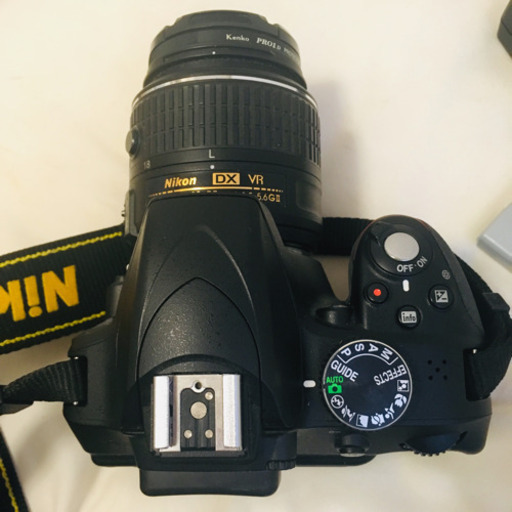 【美品】ニコン 一眼レフ D3300 (NIKON D3300 18-55 VR Ⅱ Kit Black)