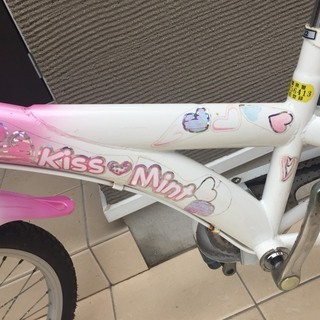 【6段変速】子供用自転車ピンク22インチ【近隣配送可】の画像