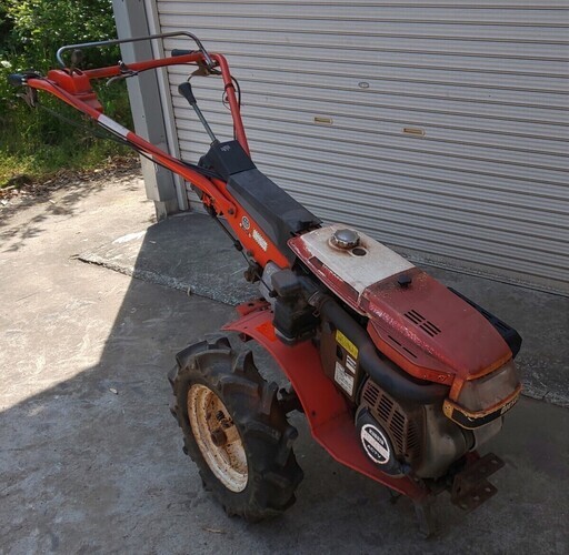 鹿児島発！　クボタ　6.2馬力　 セル始動　ディーゼル耕うん機TK620 　ロータリー、チェーンケース、カバーなし　日置市　伊集院町