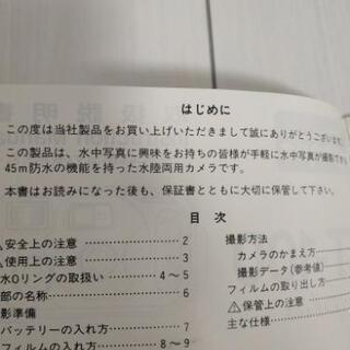 水中カメラの画像