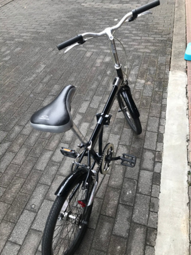 シボレー　20インチ　折り畳み自転車　ブラック