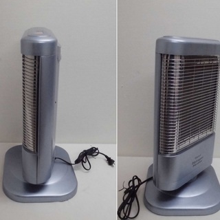 MORITA ハロゲンヒーター 電気ストーブ KS-H86 800W 首振り機能付き 動作OK 中古品 JM5529)【取りに来られる方限定】の画像