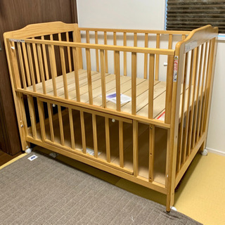 KATOJI ハイタイプ ベビーベッド※説明書付きの画像