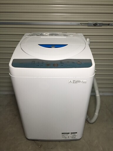 SHARP　全自動洗濯機　5.5kg　ES-GE55L　中古品5688
