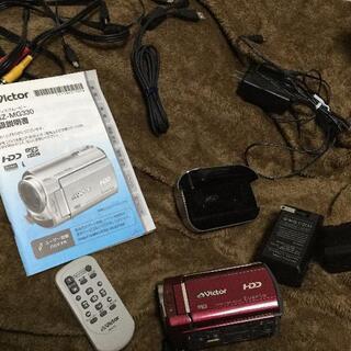 【大幅値引き】Victor ビクター ビデオカメラ 30G 大容量バッテリー 充電器付き！！ 美品の画像