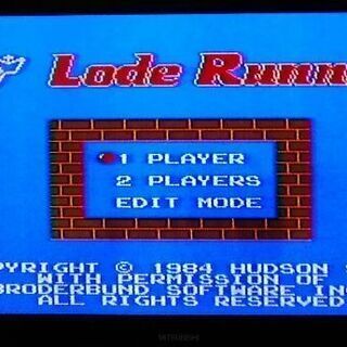 FCソフト ロードランナー ファミコンソフトの画像