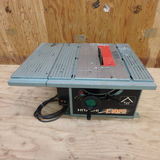 日立工機 テ－ブル丸のこ C10FE 動作確認済み HITACHI 丸ノコ 245～255mm 丸のこ 木工 100V 電動工具 DIY 中古品 宮城