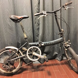 ローバー折畳み自転車 16インチ 6段変速 中古品