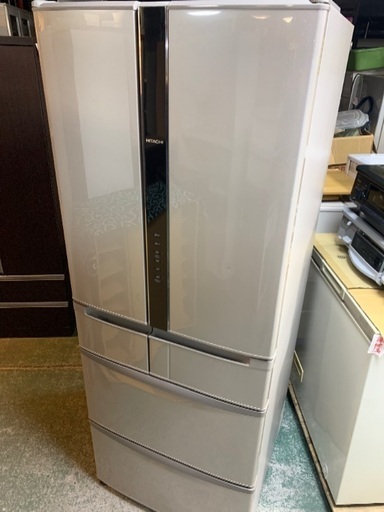 日立　ノンフロン冷凍冷蔵庫　中古　R-F520D 旭川と旭川近郊のみ販売　ジモティ見たでお値引きします