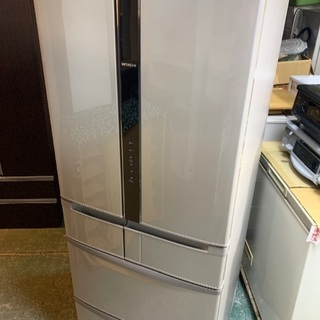 日立 ノンフロン冷凍冷蔵庫 中古 R-F520D 旭川と旭川近郊のみ販売 