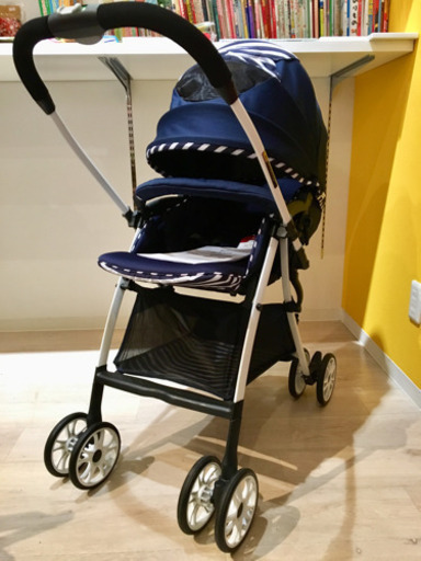 ■店頭引取限定■美品☆ 西松屋 現行モデル ハイシートベビーカー