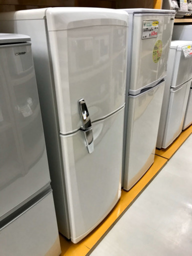 【リサイクルサービス八光　田上店　安心の1か月保証　配達・設置OK】三菱　冷蔵庫136L　MR-14M-W