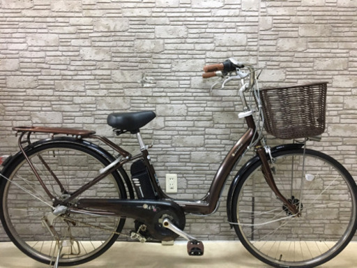 東京23区配達無料  新基準  ブリヂストン ボーテアシスタ  6Ah リチウム 電動自転車 中古 ☆☆26インチ