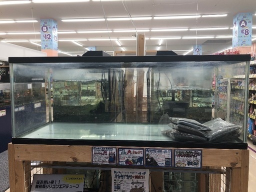 120cmガラス水槽