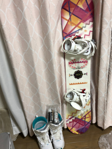 スノボ頂　スノーボード　サロモン   セット　レディース