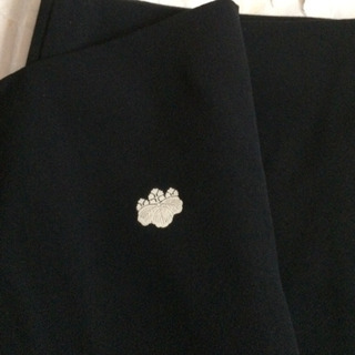 値下げ！着物 喪服セット 秋冬服■身丈140程■女性和服■仕立て上がり レディースの画像
