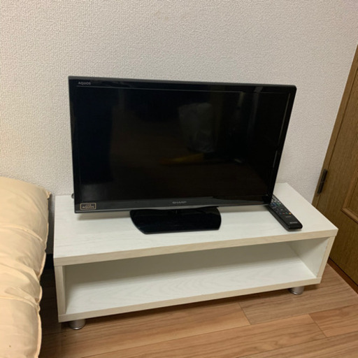 Sharp TV(24inch) + TV台