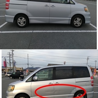 トヨタ　ノア　Ｓタイプ　2003年平成15年　シルバー　車検：令和2年5月29日　※掲載期間　2019/12/17までの予定の画像