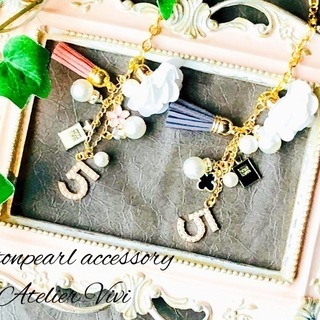 Atelier Vivi コットンパール アクセサリーレッスン　sale６０００円→３０００円の画像